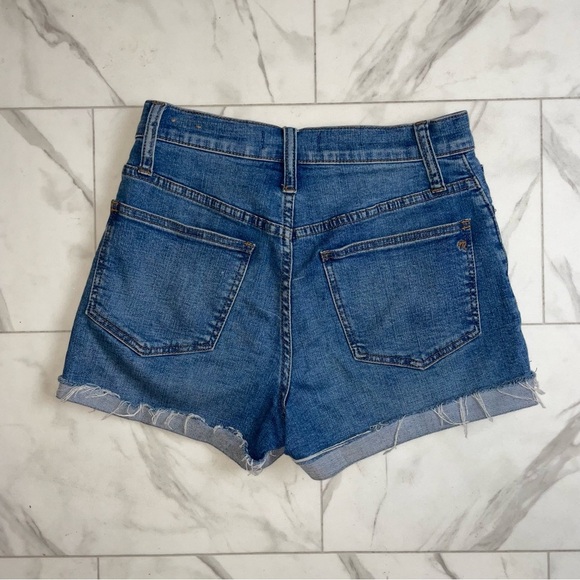 Madewell High-Rise Denim Shorts Stretch 24 - Picture 3 of 8